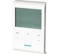 Siemens RDE100.1 Thermostat d'ambiance digital programmable, câblé