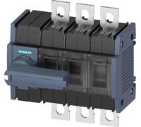 Siemens - secciónador 160 A Taille 2 3 pôles avant gauche Lance plat Gris