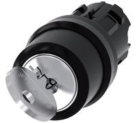 Siemens Commutateur à clé SIRIUS ACT 3SU1000-4BF01-0AA0 22 mm 1 x 90° 1 pc(s)