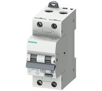 SIEMENS Sentron 5SU1 Interrupteur FI/LS 10 A, 2 pôles, type C, sensibilité 30 mA