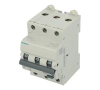 SIEMENS Sentron 5SU1 Interrupteur FI/LS 16 A, 3 pôles, type C, sensibilité 30 mA
