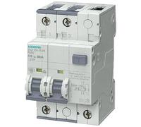 SIEMENS Sentron 5SU1 Interrupteur FI/LS 25 A, 2 pôles, type C, sensibilité 30 mA
