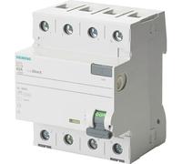 Siemens Sentron - Interrupteur différentiel type f 40 A 3 + neutre 30 mA 400 V 4 modules