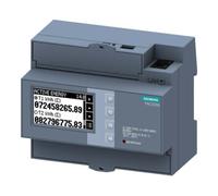 Appareil de mesure Siemens SENTRON 7KM PAC2200, triphasé, 65 A, rail DIN, Modbus TCP, 1 pièce.