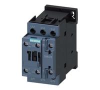 Contacteur Siemens, AC-3e, 38 A/18,5 kW/400 V, 3 pôles, CA 230 V/50 Hz, 1S+1Ö, raccordement à vis, 1 pièce.