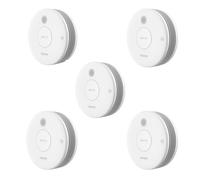 SIEMENS Siemens Delta Reflex 5TC1292-8 Siemens Lot de 5 détecteurs de fumée Blanc