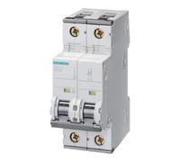 Disjoncteur de protection de ligne Siemens 4 A 2 pôles C (5SY4204-7)