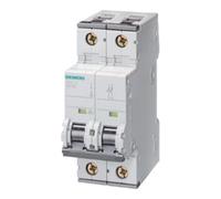 siemens Siemens Disjoncteur industriel numérique LS C2A, 2 pôles, T=70, 10kA 5SY4202-7 Quantité:1