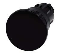 siemens Siemens Indus.Sector Bouton-poussoir champignon 22 mm, rond, noir 3SU1000-1BD10-0AA0 Quantité:1