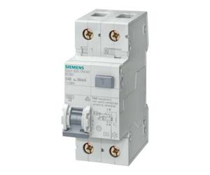 siemens Siemens Indus.Sector Disjoncteur FI/LS Type A, 30mA, B10 5SU1356-6KK10 Quantité:1