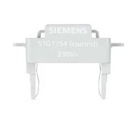 SIE 5TG7354 - Interrupteur DELTA et bouton pour insert d'éclairage à LED blanc