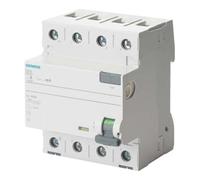 siemens Siemens Interrupteur différentiel numérique industriel Type A, 30mA, 40A 5SV3344-6KL Quantité:1