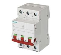 siemens Siemens Interrupteur industriel numérique 63A, 3 pôles, rouge 5TL1363-1 Quantité:1