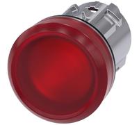 Siemens Sirius ATC - lampe signalisation rond métallique/A brillant rouge Linse glatt
