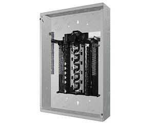 Siemens SN2040B1100 SN Series 100 Amp 20 espacios 40 circuitos interruptor Principal enchufable Centro de carga neutro Interior, gris
