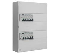 Siemens - Tableau 2 Rangées Pré-équipé 2 Inter Diff 40A - 8 Disjoncteurs