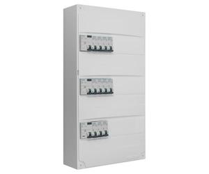 Siemens - Tableau 3 Rangées Pré-Équipé 2 Inter Diff 40A + 1 Inter Diff 63A