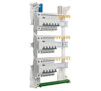 Siemens - Tableau 3 Rangées Pré-Équipé 2 Inter Diff 63A + 1 Inter Diff 40A