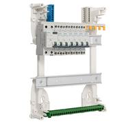 Siemens - Tableau 2 Rangées Pré-équipé 1 Inter. Diff. 40a Type Ac + 6 Disjoncteurs