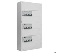 Siemens - Tableau 3 Rangées Pré-Équipé 3 Inter. Diff. 40A - 12 Disjoncteurs