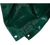 Siena Garden 671071 Polyéthylène Protection Bâche Vert 4 x 5 m