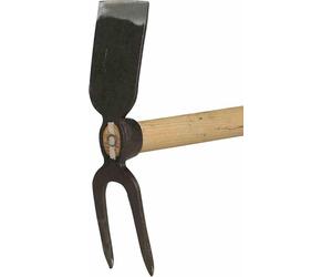 Siena Garden Bineuse de jardin 2 dents avec manche en frêne 135cm, B86789