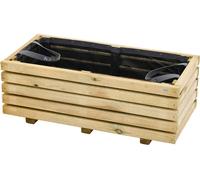 Siena Garden Ella N06590 Jardinière pin, molleton noir