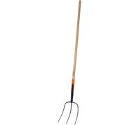 Siena Garden Fourche À Fumier Fourche À Foin 3 Dents 135 Cm Avec Manche En Frêne