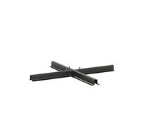 Siena Garden Support de Plaque en Acier de 100 x 100 cm, 6 cm, pour parasols