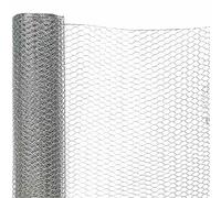 Siena Garden Treillis hexagonal, 25 x 500 mm x 10 m, 1 pièce, galvanisé, 22098