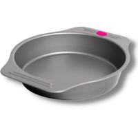 SIF UNIS France © - Moule à manqué rond à poignées en acier revêtu antiadhésif Ø 26 cm made in France - ustensiles pâtisserie gâteau Cuisine, Accessoire Cake Design Professionnel