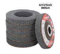 SIFANG 4/4.5/5 pouces 1PC disque de roue de polissage à lamelles en Fiber de Nylon grain 600 pour meuleuse d'angle pour le polissage du bois et du métal 5inch