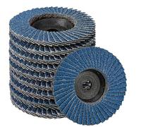 SIFANG Lot de 10 mini disques abrasifs flexibles 76 mm pour métal, bois, acier, coupe rapide et précise