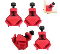 SIGANDG 4 pcs Serre joint angle, Force de serrage de 25 kg pour le collage | Presse d'angle pour épaisseur de panneaux jusqu'à 26 mm, Pince à angle droit pour Outils Menuisier, Soudage de Charpentier