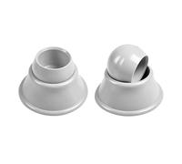SIGANDG Lot de 2 Tampon en Caoutchouc pour Piscine | Butoirs en Caoutchouc pour échelle de Piscine Enterrée,Protecteur Pare-Chocs pour Piscine Bouchon,Protection Contre les chocs