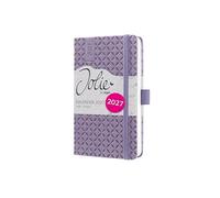 SIGEL Agenda semainier Jolie 2027 A6 couverture rigide | 7J138, calendrier, planificateur, organisateur, certifié FSC, lavande