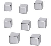 Sigel Aimant Néodyme B3101 (l x H x P) 10 x 10 x 10 mm cube argent 8 pc(s) B3101