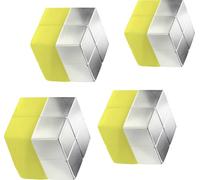 Sigel Aimant Néodyme C10 \ Extra-Strong\ (l x H x P) 20 x 10 x 20 mm cube argent 4 pc(s) BA705