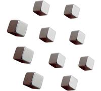 Sigel Aimant Néodyme C5 Strong (l x H x P) 10 x 10 x 10 mm cube argent 10 pc(s) BA193