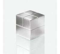 SIGEL Ba196 Aimant Cubique, Néodyme N48, pour Tableaux Magnétiques, 2X2X2 cm, Argenté