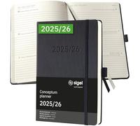 Agenda semainier Conceptum A5 HC 1W/2S sw