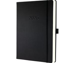sigel Calendrier livre Conceptum 2026 DIN A4+ noir