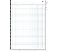 SIGEL Expres 30226 Doorschrijfkasboek Carnet de caisse hollandais SD A4
