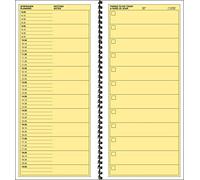 Sigel Expres Agenda journalier Things to Do Today 30200 avec reliure spirale 297 x 140 mm