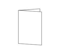 sigel cartes 2 volets pour PC, A6 (A5), 185g/m2, extra blanc blanc G