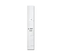 SIGEL GL101 Tableau magnétique en verre premium, surface brillante, 12 x 78 cm, verre de sécurité, montage facile, 2 aimants néodyme inclus, super blanc - Artverum