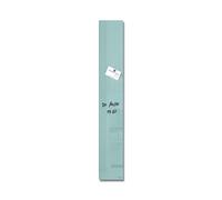 SIGEL GL123 Tableau magnétique en verre premium, surface brillante, 12 x 78 cm, verre de sécurité, montage facile, 2 aimants néodyme inclus, aqua-marine - Artverum