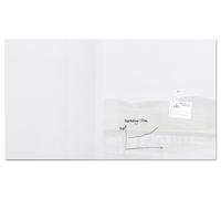 SIGEL GL235 Tableau magnétique en verre / tableau blanc premium, surface brillante, 240 x 120 cm, verre de sécurité, montage facile, 2 aimants néodyme inclus, super blanc - Artverum