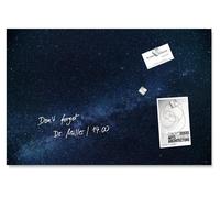 SIGEL GL283 SIGEL Glas-Magnettafel artverum® 60,0 x 40,0 cm Design Galaxy