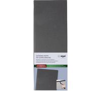Sigel GM101 1/2 DIN A4 1 pc(s) avec 2 pochettes transparentes doubles pour 8 pages, reliure élastique anthracite